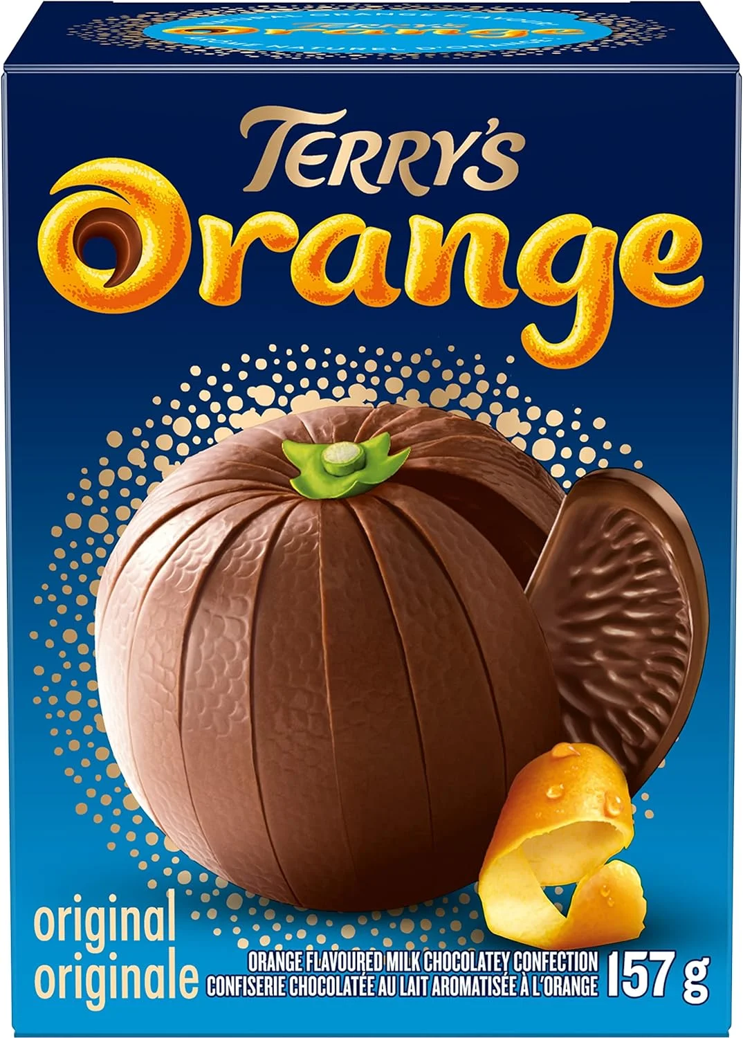 Terry's Orange Milk Chocolate, 157g/5.5 oz. Bar {Imported from Canada}