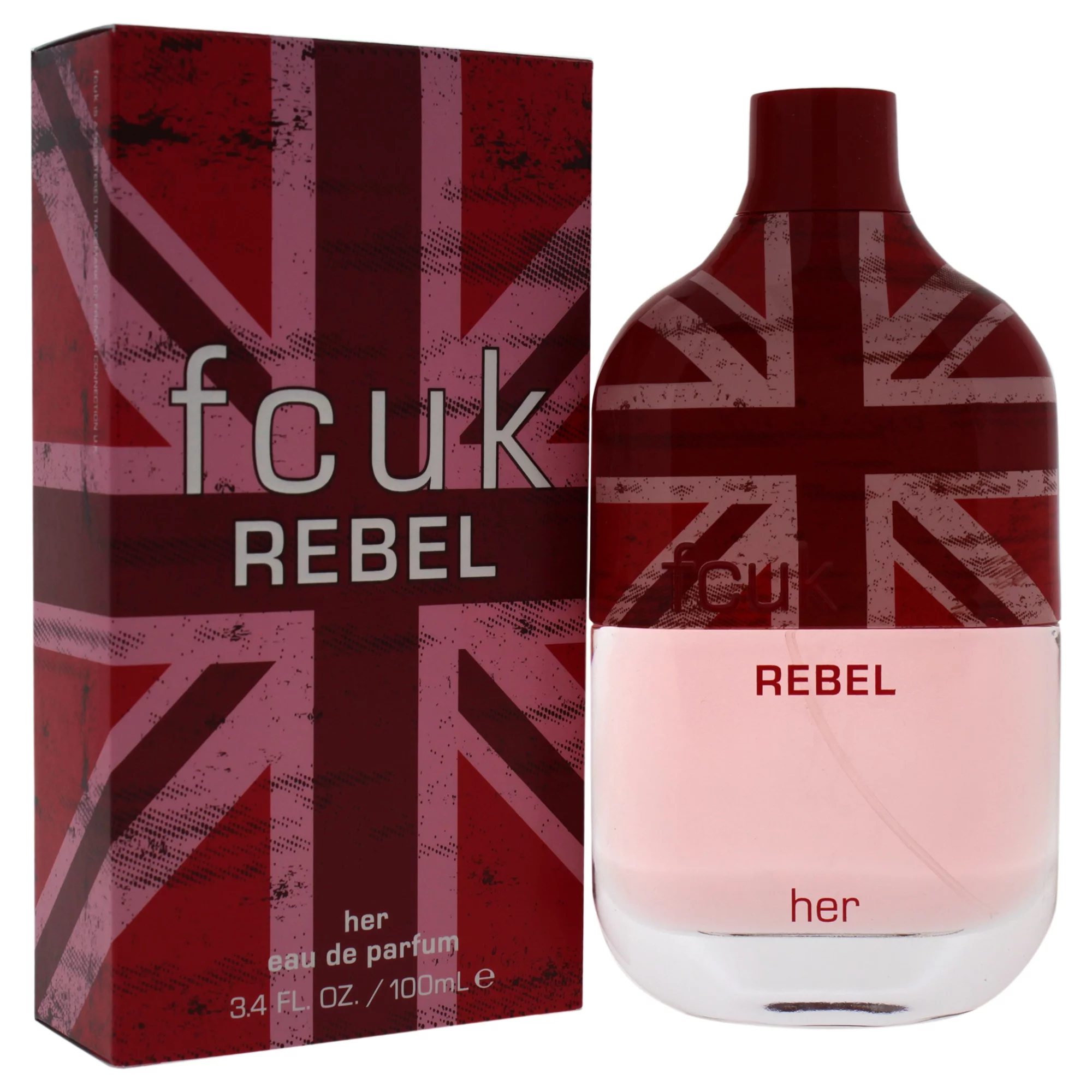 FCUK Rebel by French Connection Eau De Parfum Spray 3.4 oz for Women