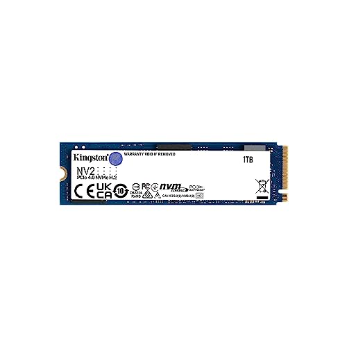 Kingston NV2 500G M.2 2280 NVMe Internal SSD | PCIe 4.0 Gen 4x4 | Up to 3500 MB/s | SNV2S/500G