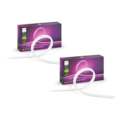 Philips Hue Outdoor 7-Foot Smart LED Light Strip - White & Color Ambiance - 1 Pack - Requires Hue Bridge - Weatherproof- Control with Hue App- Compatible with Alexa, Google Assistant and Apple HomeKit