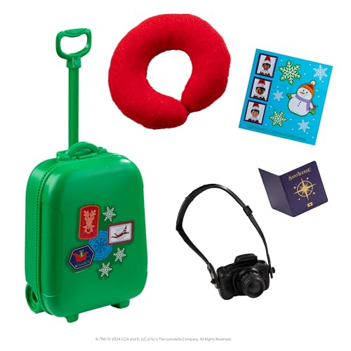 The Elf on the Shelf® Blue Eyed Boy & Polar Props™  Travel Set