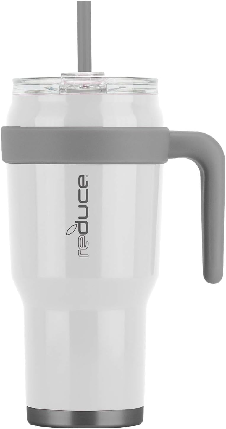 REDUCE Base Brands Cold-1 Mug, 40 Oz, White