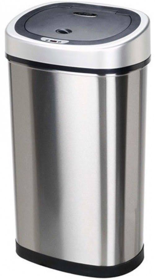 Nine Stars 28.4x22 Tall Hands-Free Infrared Motion Sensor Trash Can
