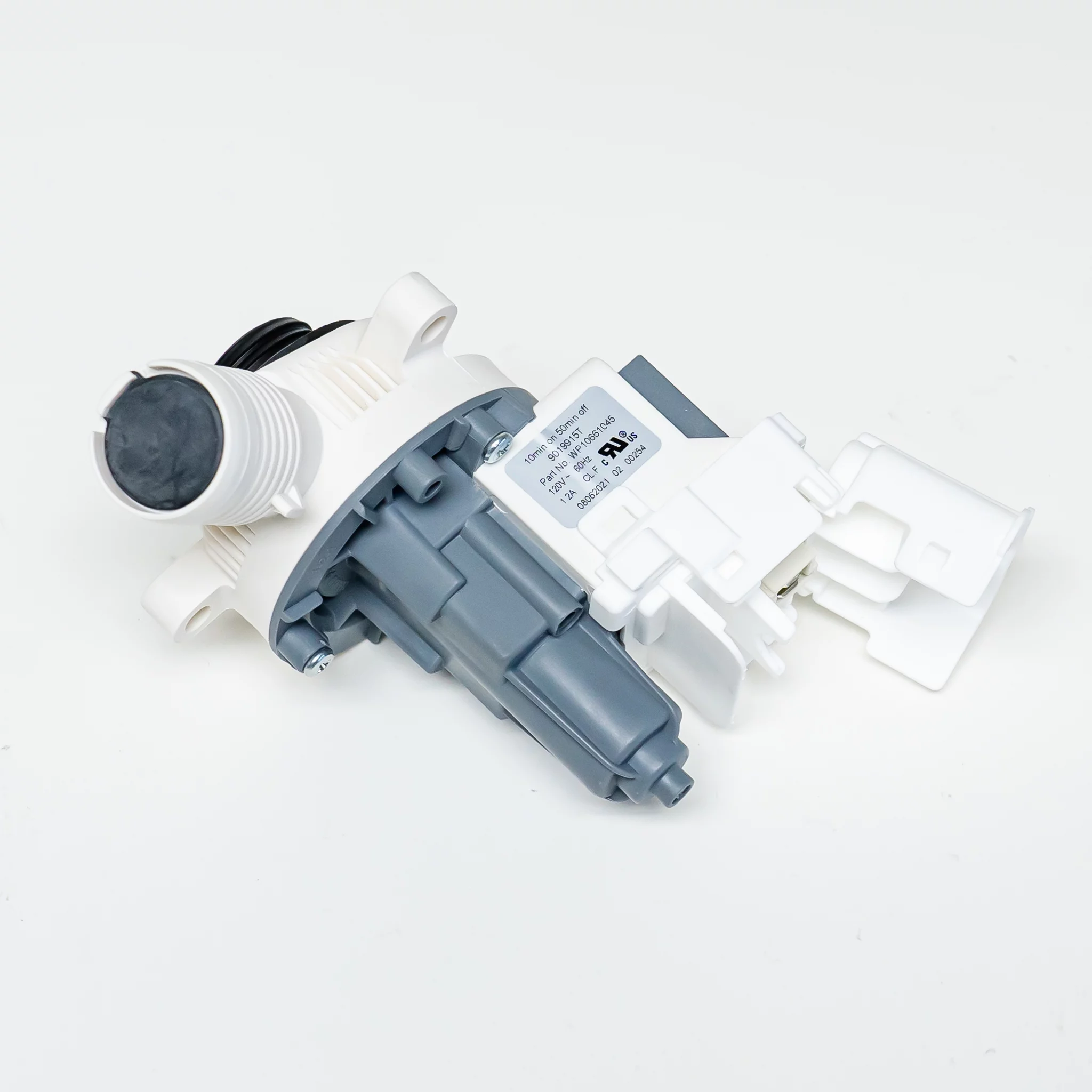 Choice Parts for Whirlpool W10661045 Washing Machine Drain Pump Assembly