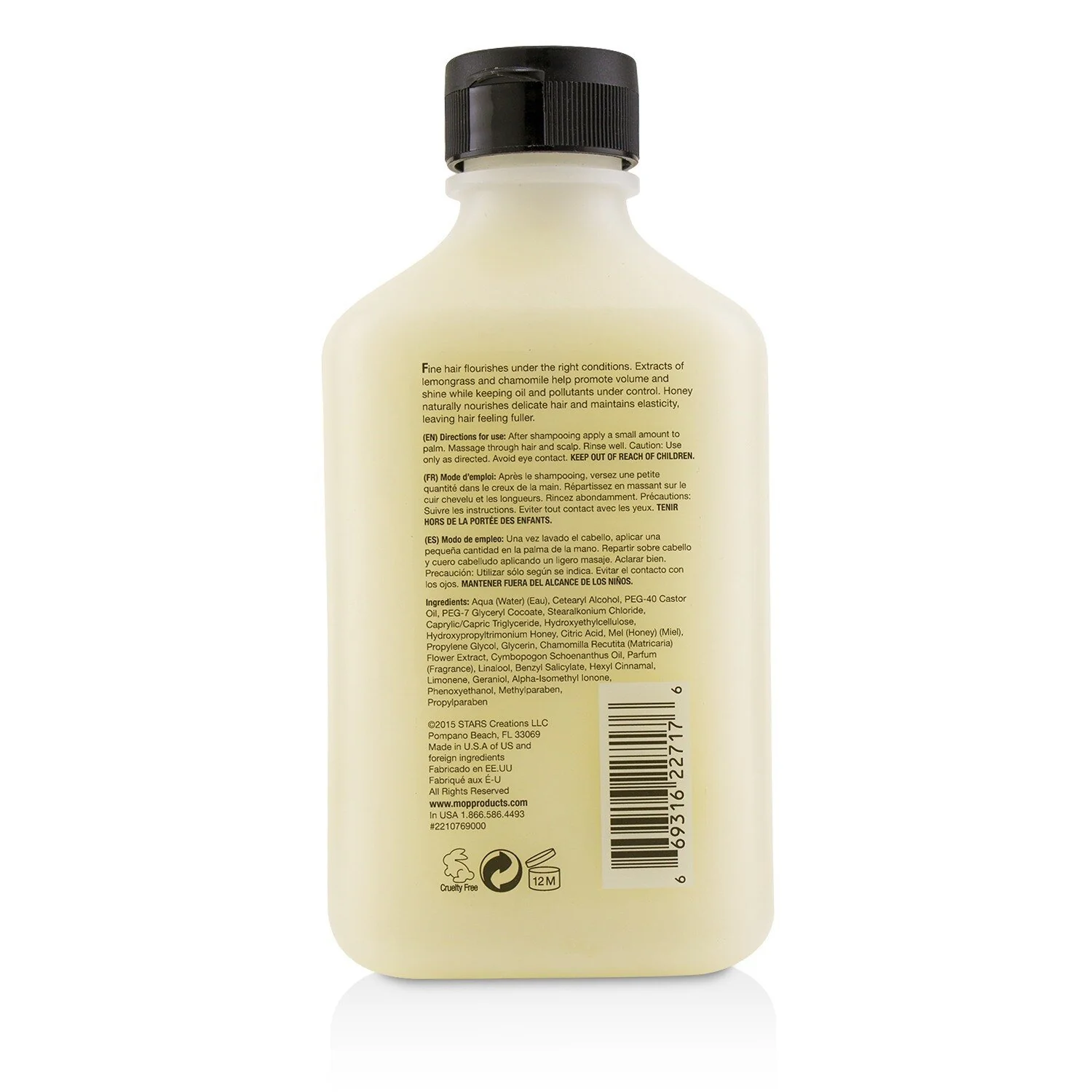 MOP MOP Lemongrass Volume Conditioner (For Fine Hair)  250ml/8.45oz