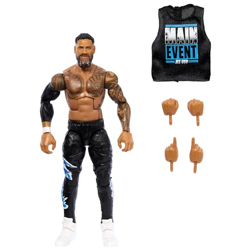 Jey USO (Black Shirt) - WWE Elite Top Picks 2025 (Wave 1) Toy Wrestling Action Figure