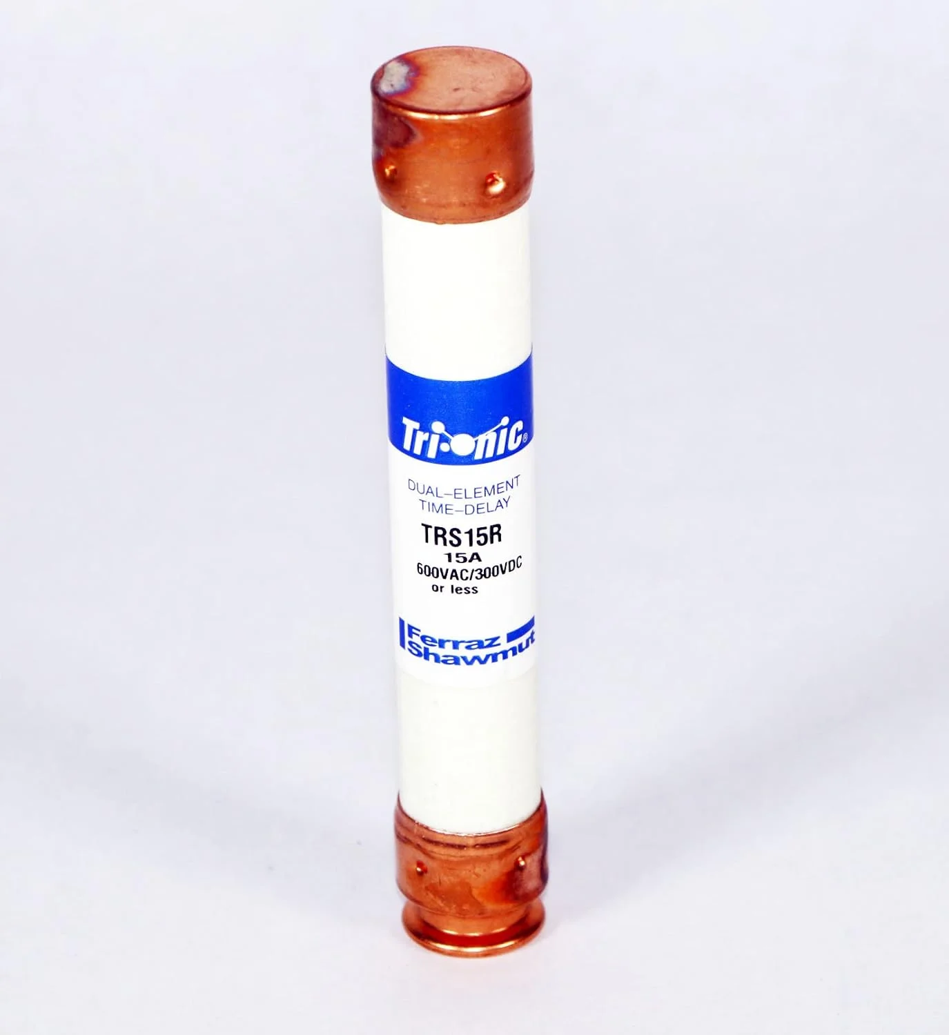 Ferraz Shamwut/Mersen TRS15R, 15Amp 600V Cartridge Fuse, Color