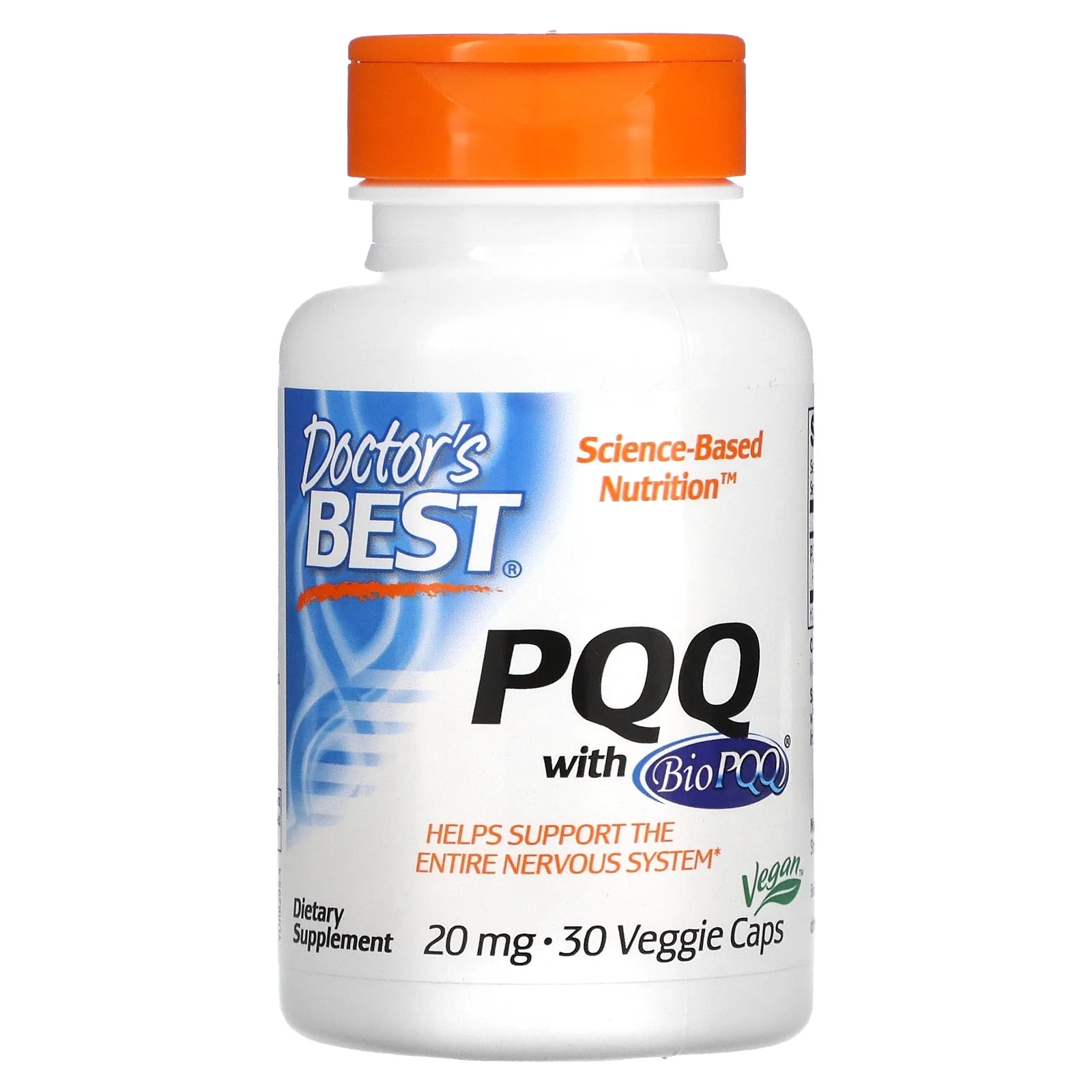 Doctor's Best PQQ with BioPQQ™ - 20 mg - 30 Veggie Caps Pack of 3