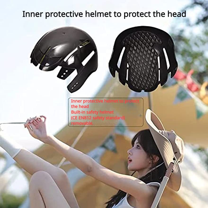 Cycling Helmet for Unisex Adults Fashion Breathable Sunscreen Head Protection Bicycle Helmet Hats