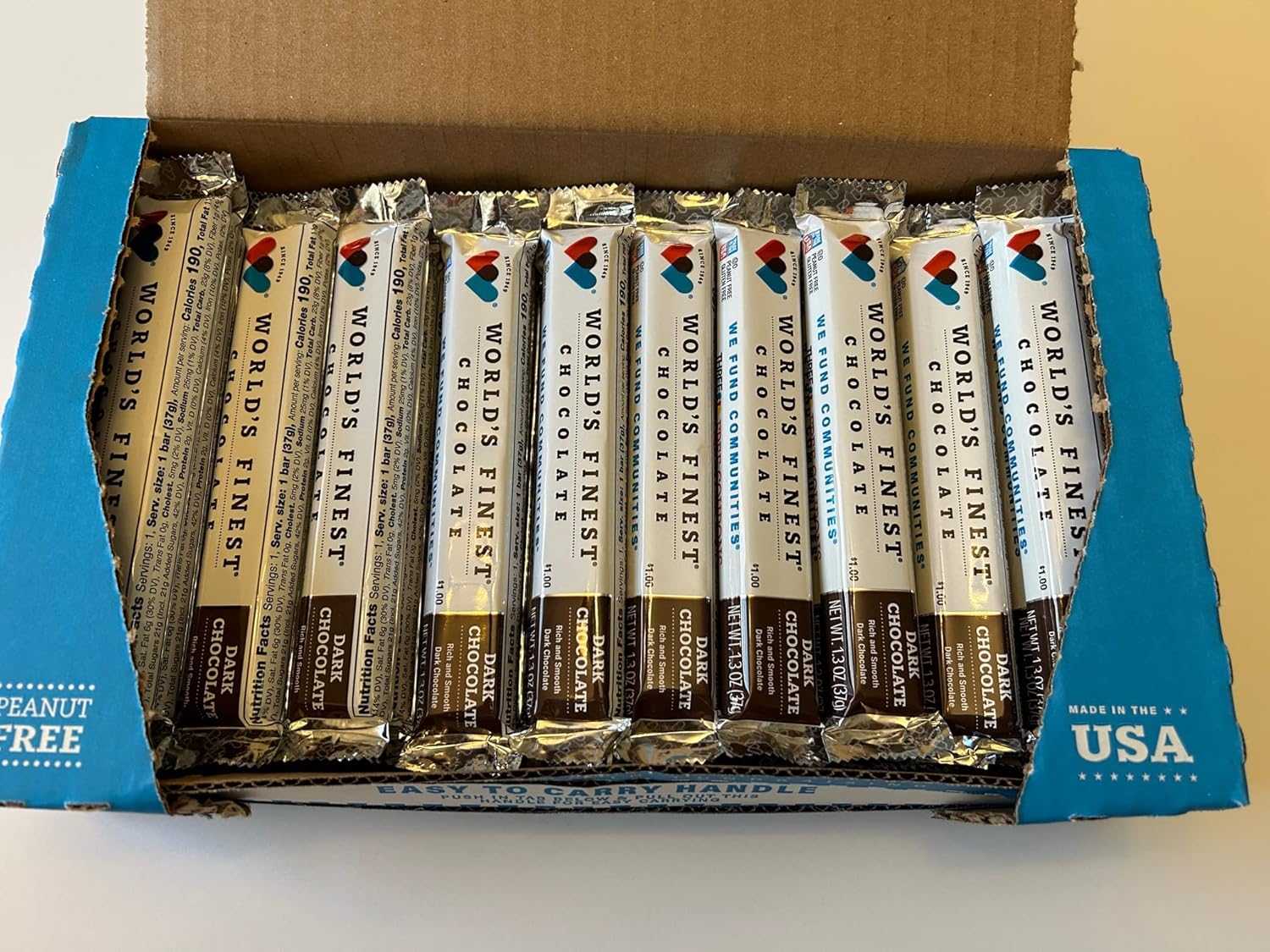 BuyBocceBalls Listing - - World's Finest Chocolate - 60 Dark Chocolate Bars