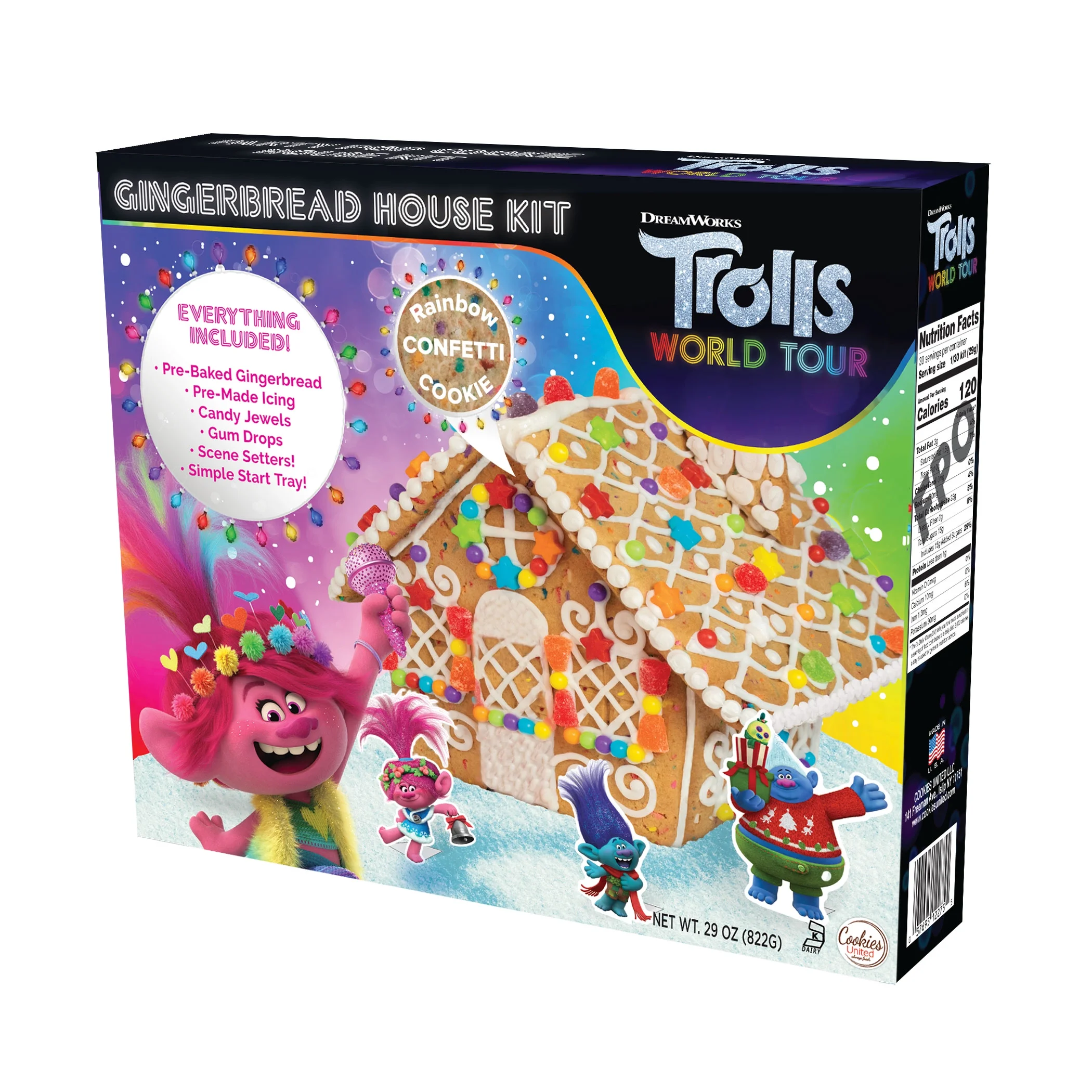 Cookies United Trolls Cookie Decorating Kit, 29 Oz