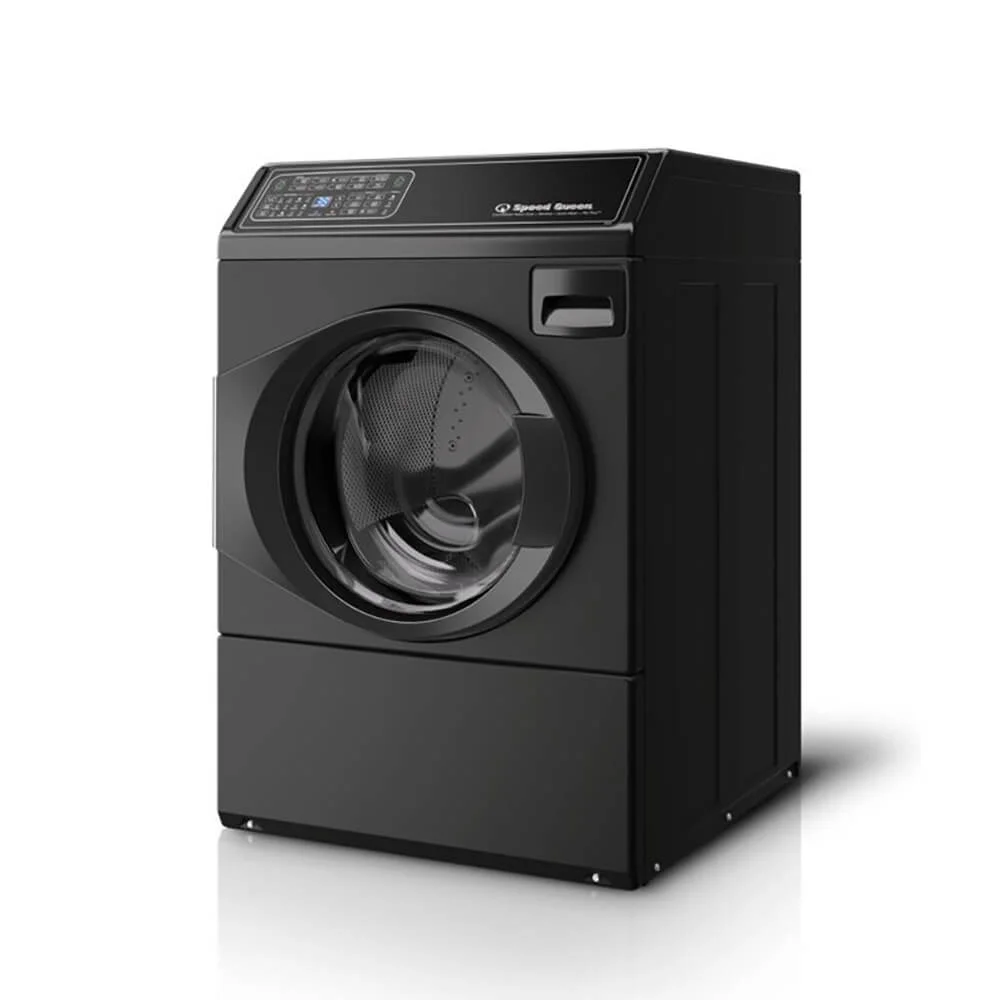 Speed Queen FF7009BN 3.5 Cu. Ft. Black Front Load Washer with Pet Plus