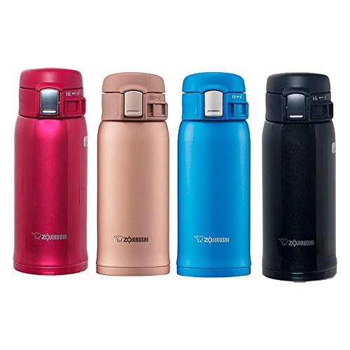 Zojirushi SM-SA60BA Stainless Steel Vacuum Insulated Mug, 1 Count (Pack of 1), Black, 20 oz.