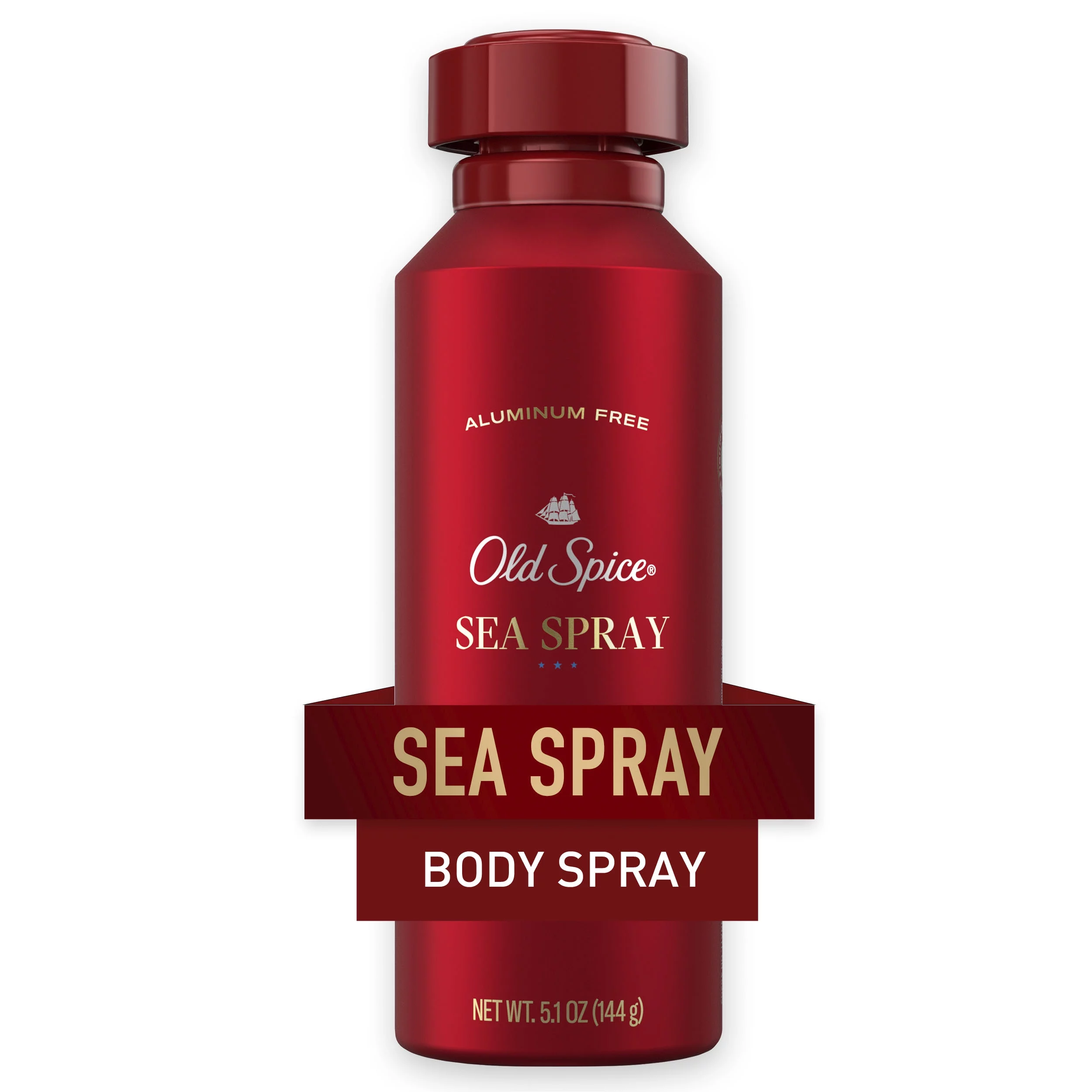 Old Spice Body Spray for Men, Sea Spray Cologne Scent, 5.1 oz