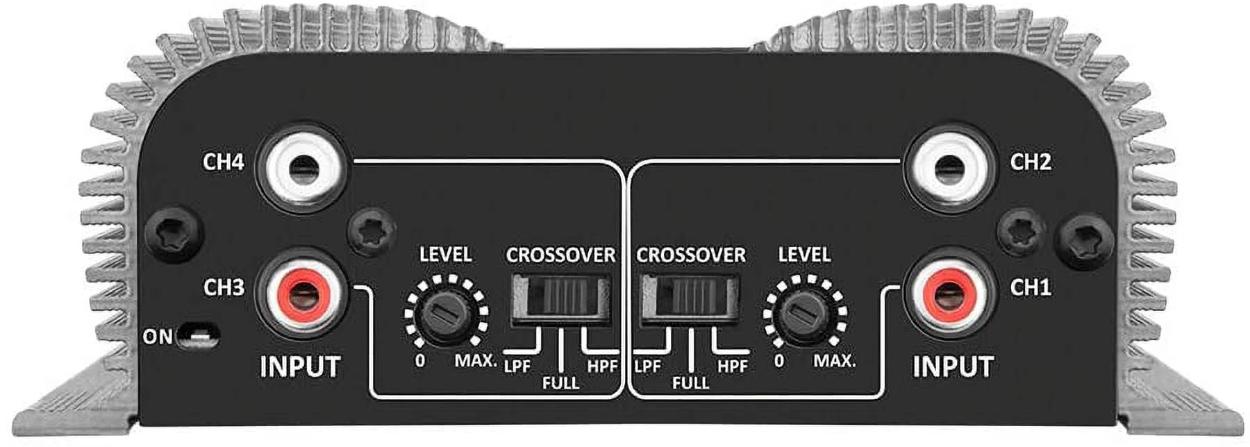 Taramps TS400X4 Full Range 2 Ohm 4 Channel 400W Class D Car Audio Amplifier