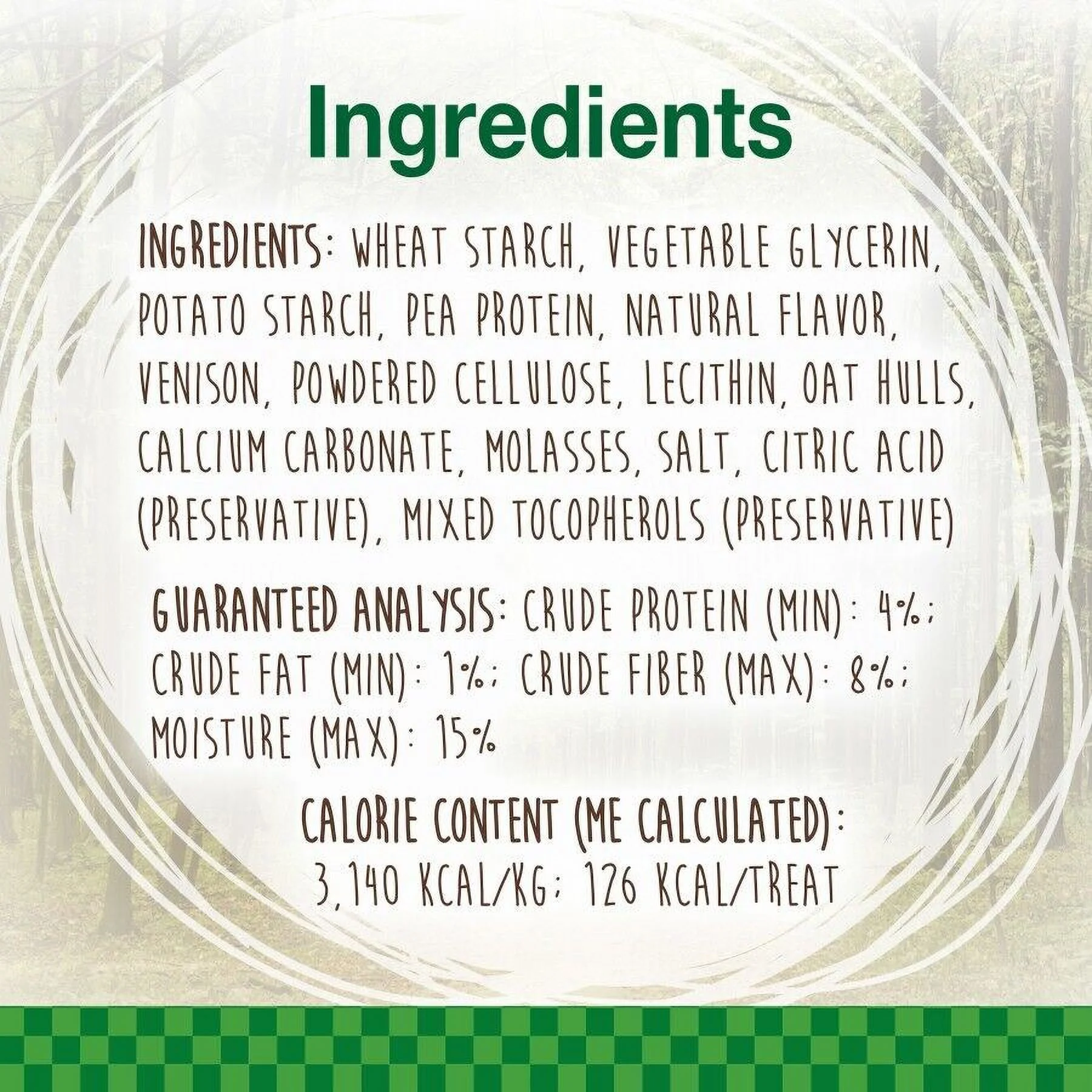 Nylabone Healthy Edibles Wild Antler Natural Dog Chew Treats, Venison (10 Chews)