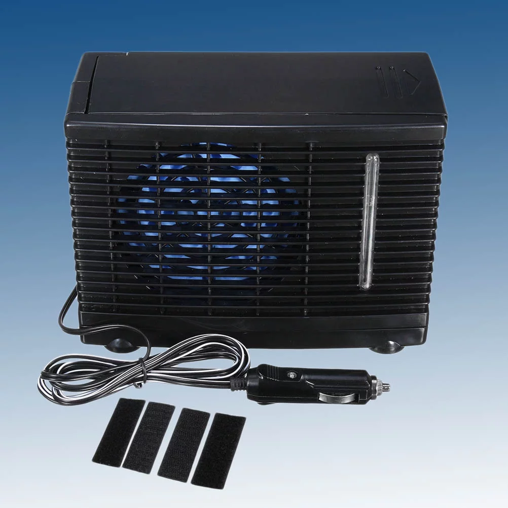 12V Portable Car Air Conditioner Cooling Fan Water Ice Evaporative Cooler Air Fan Mini Car Cooling Conditioner with Cigarette Li