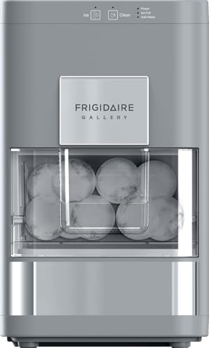 Frigidaire, Countertop Artisanal Sphere Ice Machine, Transparent Window, Gourmet Ice Maker, 84 Sphere per Day Capacity, Auto Self Cleaning Ice Making Machine - 16.75