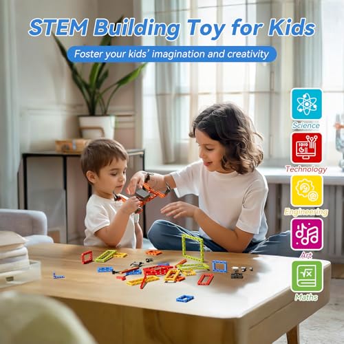 Drone Building Toys Set 159 Pieces STEM Toy for Kids 6 7 8 9 10 11 12 Years 5 in1 DIY Drone Kit Remote Control Mini Drone, Learning Creative Construction Toys Gifts for Birthday Christmas