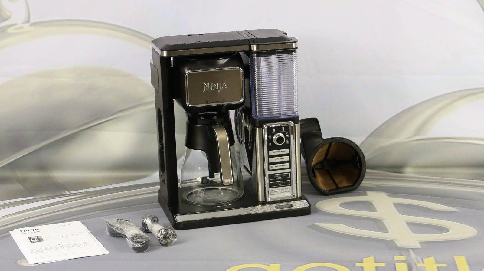 Ninja Coffee Bar Brewer with Glass Carafe - 10-Cup - Black/Stainless