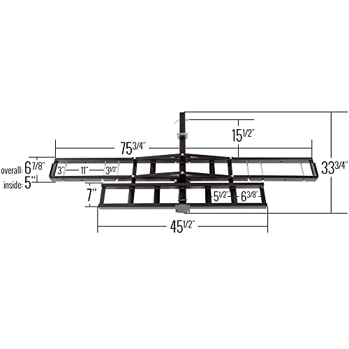 Black Widow Steel Motorcycle Carrier