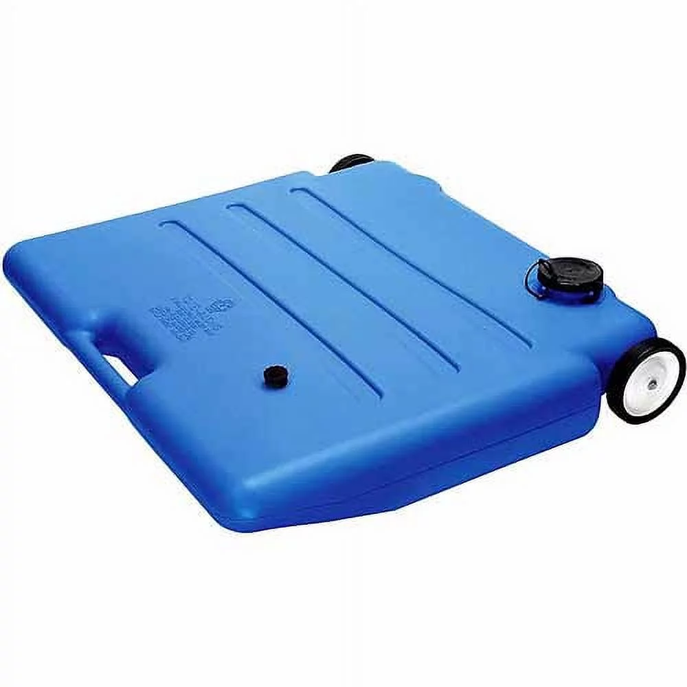 Barker 15-Gallon Low Silhouette Tent Camper Tote-Along (28508) RV Portable Waste Tank