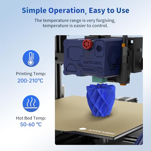 ANYCUBIC PLA+ 3D Printer Filament Bundle, PLA Plus 1.75mm Dimensional Accuracy +/- 0.02mm, Fit Most FDM 3D Printers, 1KG Spool, 2KG Gray+Gray