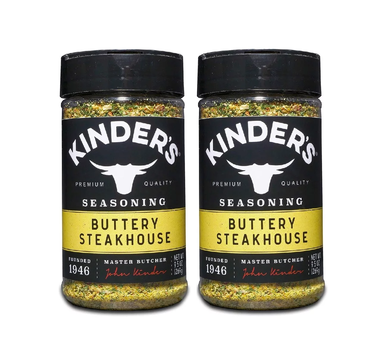 Kinder's Buttery Steakhouse Rub and Seasoning (9.5 oz.) 2PK