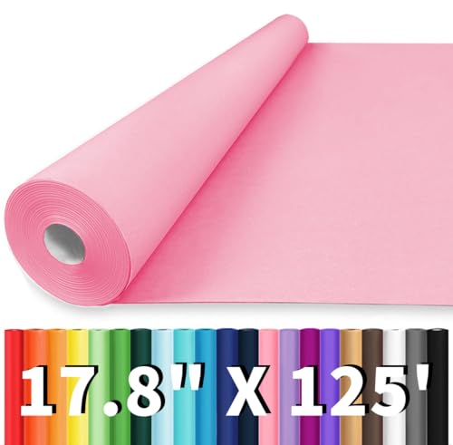 Vanhench Black Wrapping Paper, 17.5