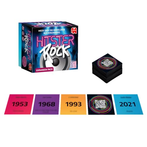 Rock expansion, Expansion set, Music game, Action game, Adult board game, Music game, Card game from 16 years, 2-10 players, Party Game, Dutch
