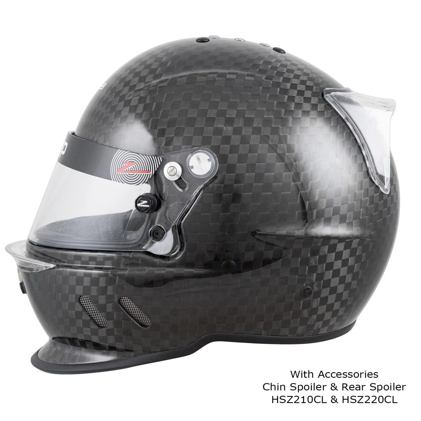 Zamp H775CA3XXXL RZ-65D Helmet - Full Face - Snell SA2020  Carbon Fiber - 3XL