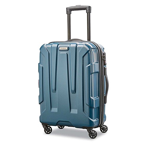 Samsonite Centric Hardside Expandable Luggage with Spinner Wheels, Blue Slate, Carry-On 20-Inch