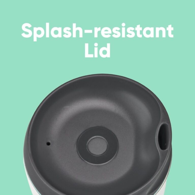 Owala SmoothSip Insulated Stainless Steel Coffee Tumbler, Reusable Iced Coffee Cup, Hot Coffee Travel Mug, BPA Free, 20 oz, Navy (Telescope Tales)