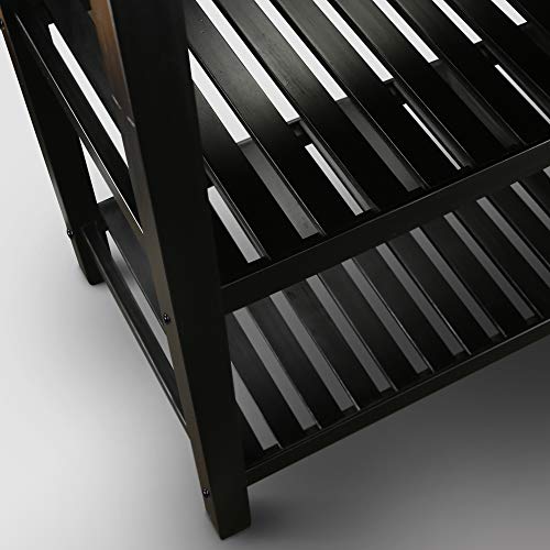 Casual Home Kitchen Island with Solid American Hardwood Top, Natural/White, 40