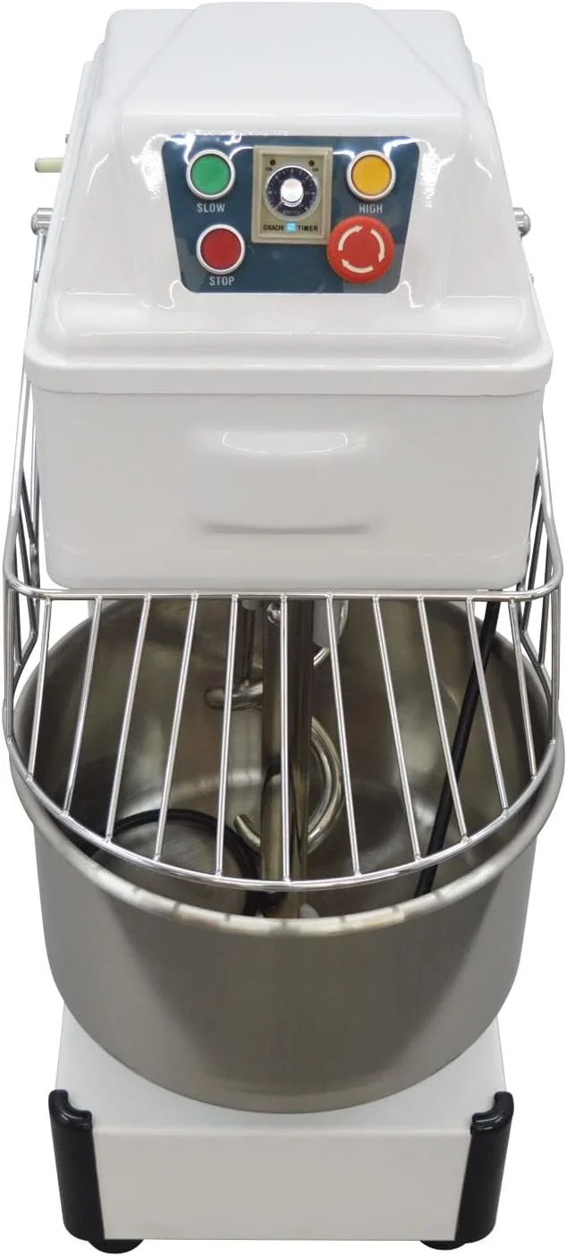 PreAsion Commercial Dough Food Mixer Dough Kneading Machine Double Speed Double Action Dough Mixer 110V 20L 1500W