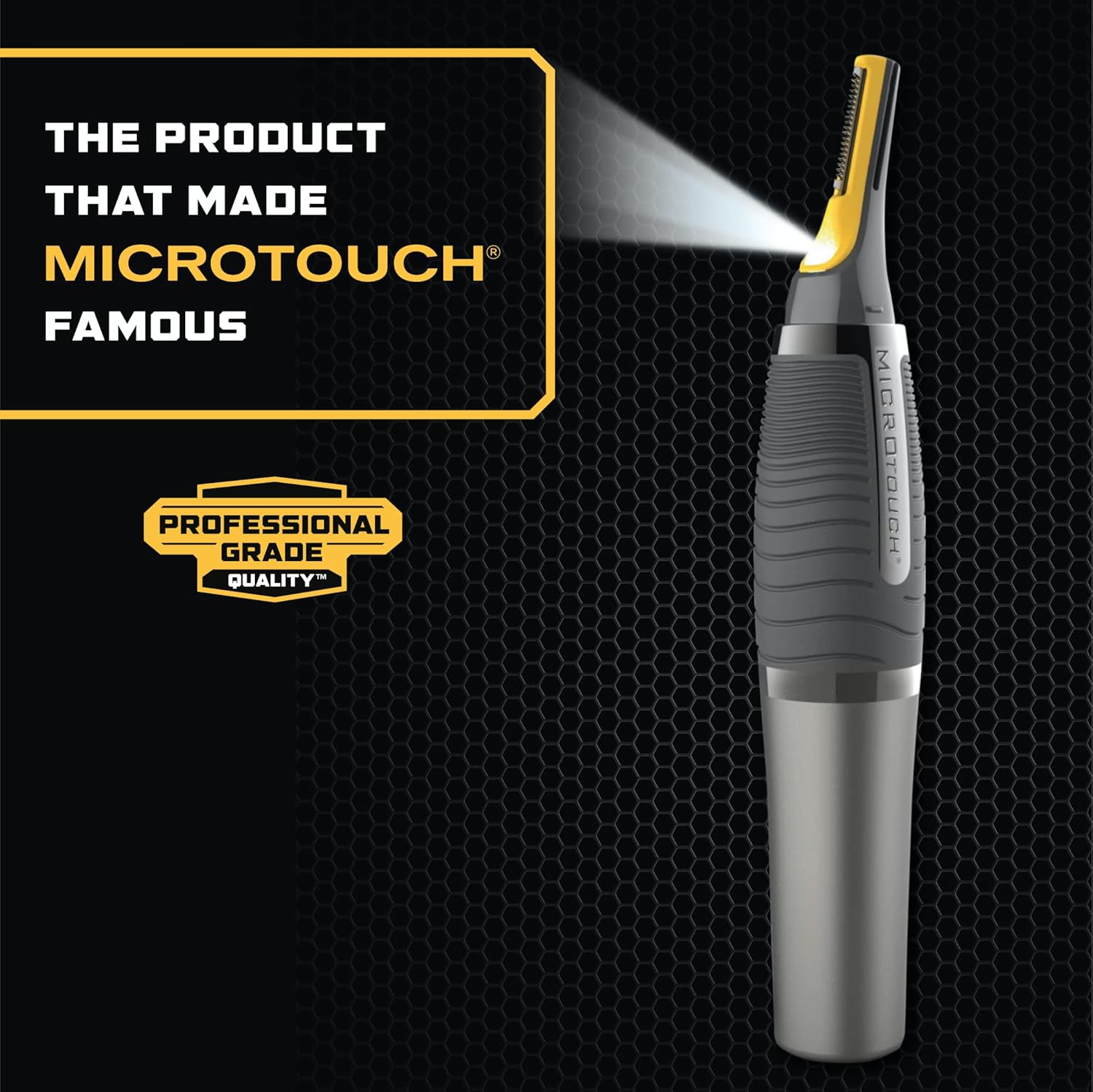 Micro Touch Titanium MAX Lighted Personal Trimmer