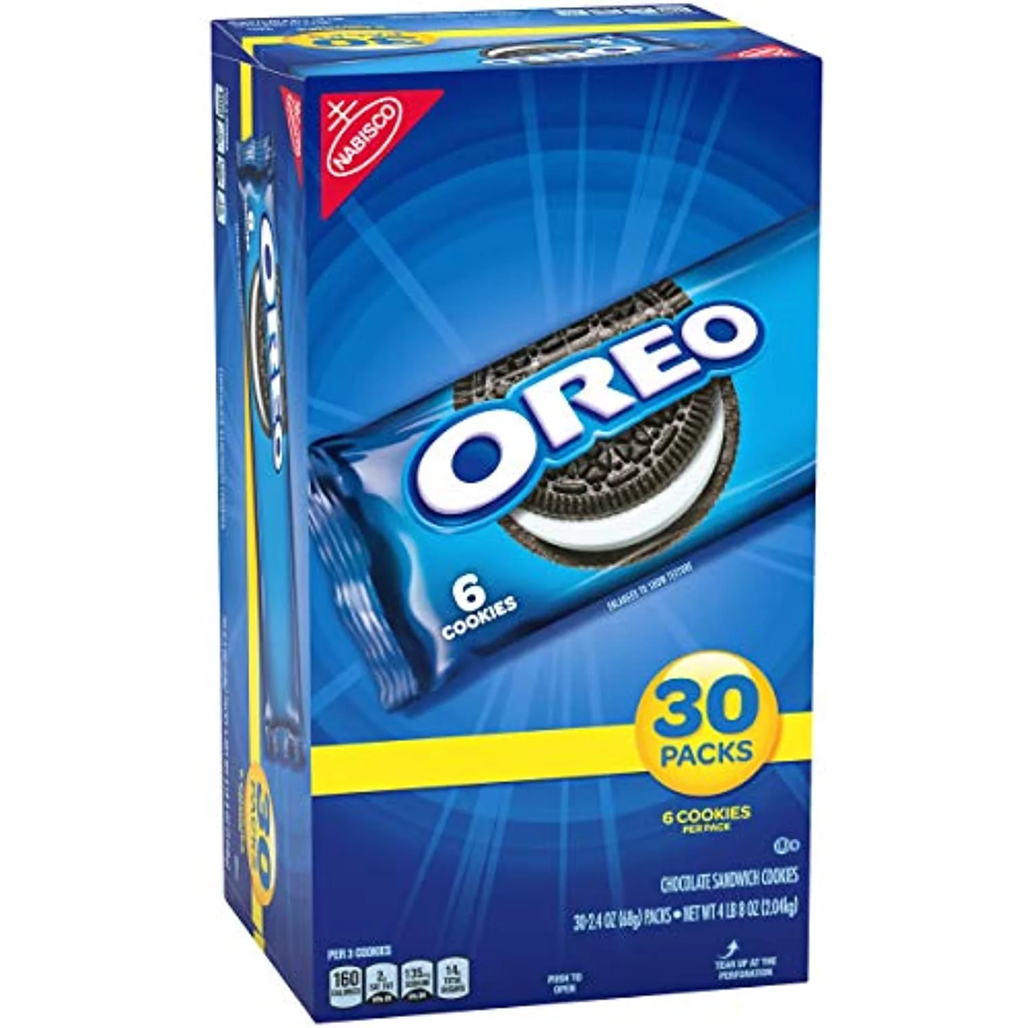 Oreo Chocolate Sandwich Cookies, 2.4 Ounce (Pack Of 120)