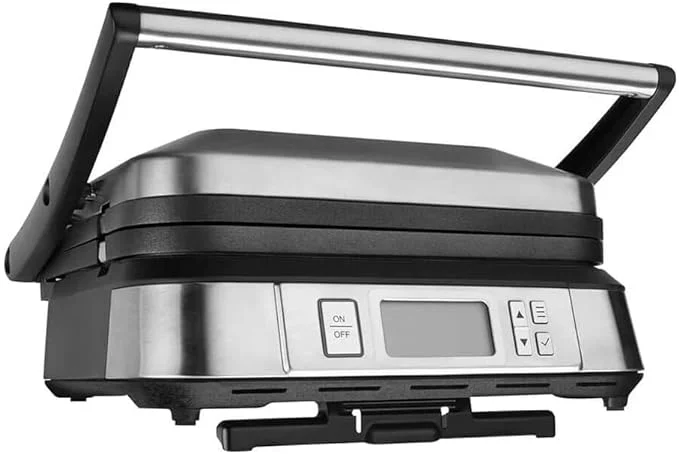 Open Box Cuisinart GR-6FR Contact Smoke-Less Mode Griddler - SILVER