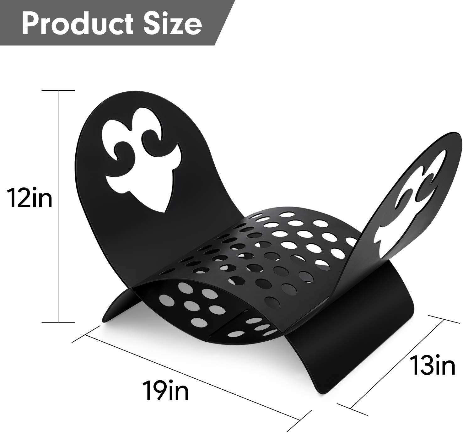 Amagabeli Firewood Rack Indoor Carrier Metal Fireplace Log Holder Basket Outdoor Wrought Iron Fireset Wood Holders Stove Stacking Rack Storage Container Metal Kindling Hearth Large Accessories Black