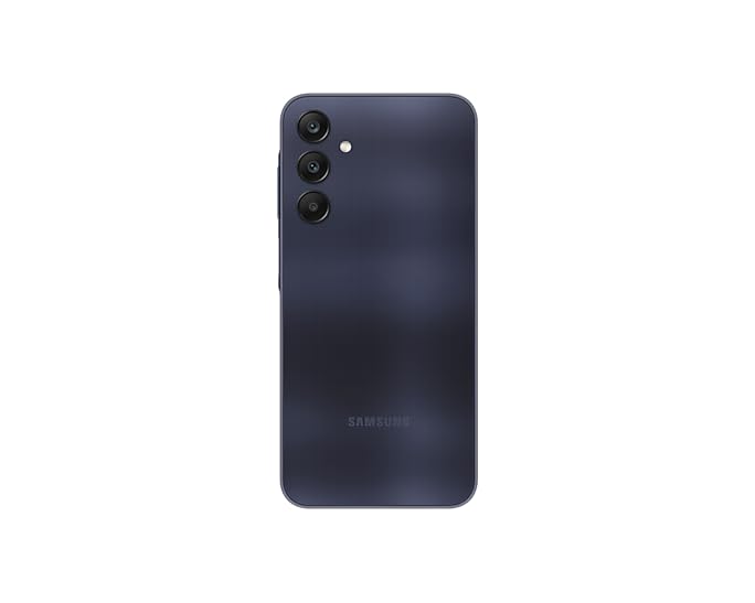 Samsung Galaxy A25 5G A256E 128GB Dual-SIM GSM Unlocked Android Smartphone (Latin Variant/US Compatible LTE) - Blue Black