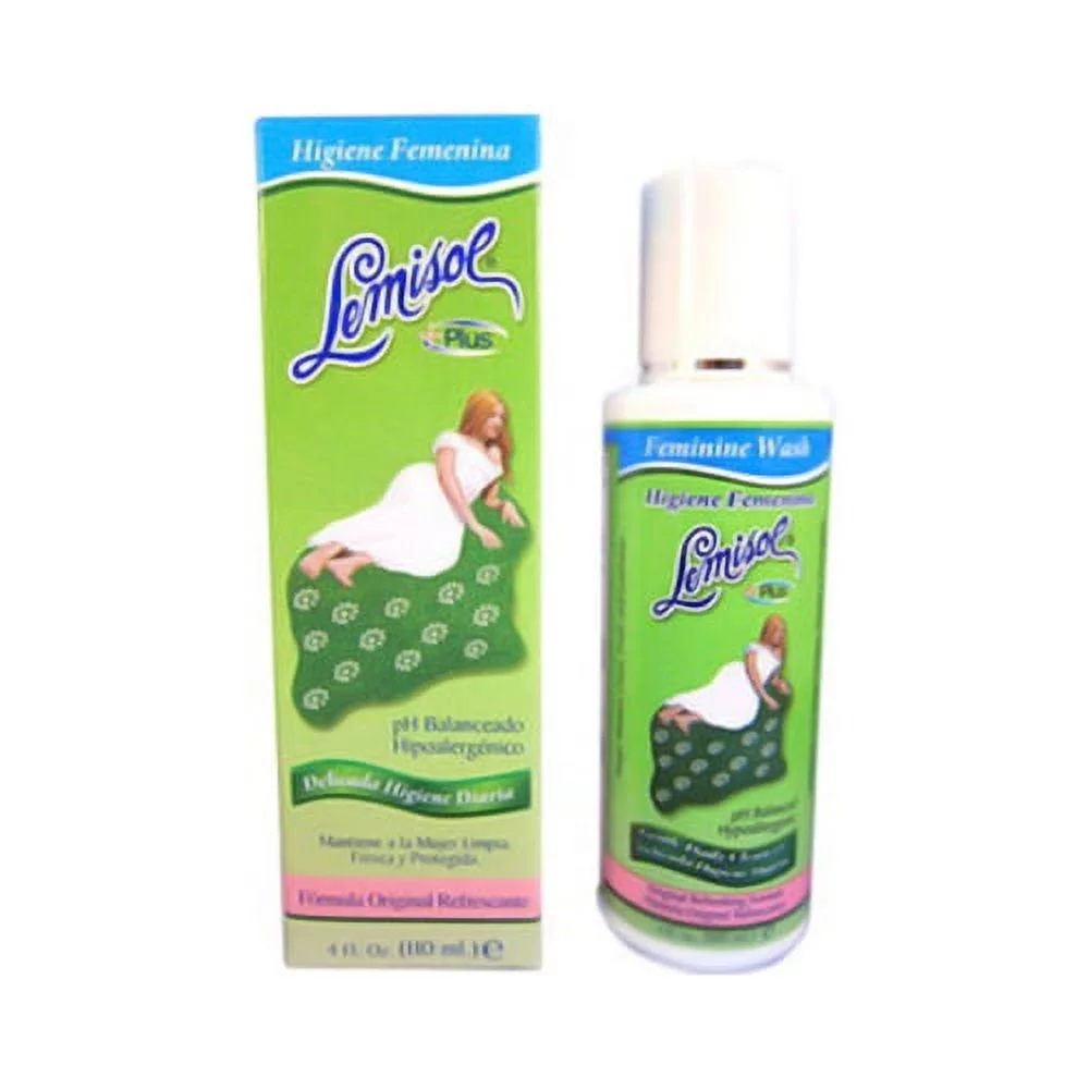 Lemisol Plus Feminine Douche Wash Gentle Daily Cleanser - 16 Oz, 6 Pack