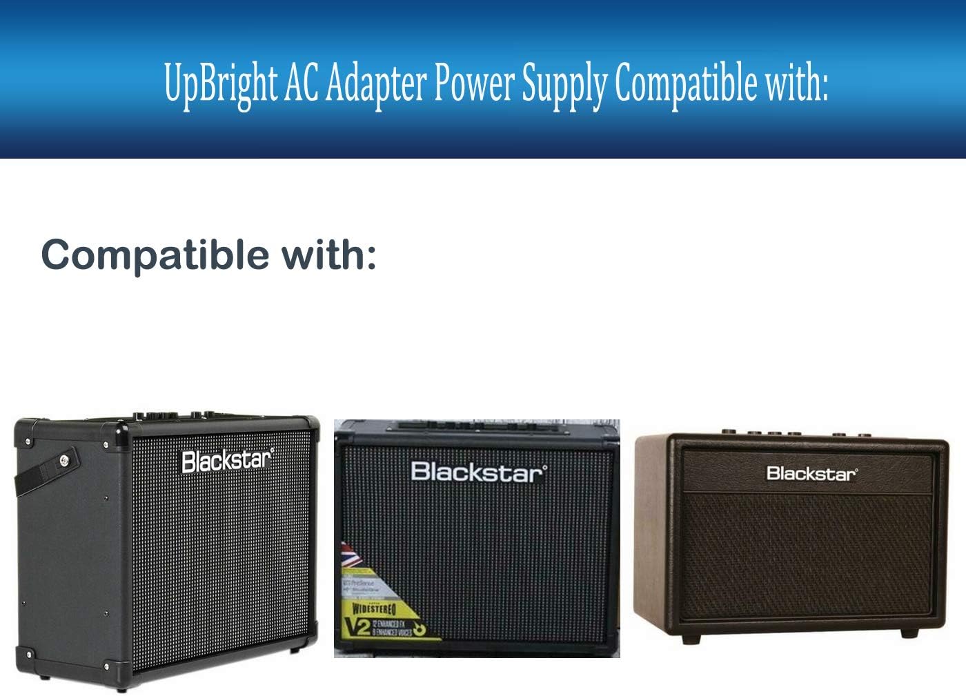 UpBright 16V AC/DC Adapter Compatible with Blackstar Amplification ID Core Stereo 40 V2 V3 Guitar Amp 40 20 Watt IDCore40 IDCORE40V2 IDCORE40V3 40H USED004000 IDCore Beam TFB-BT1 GLT-888 ADP0101600
