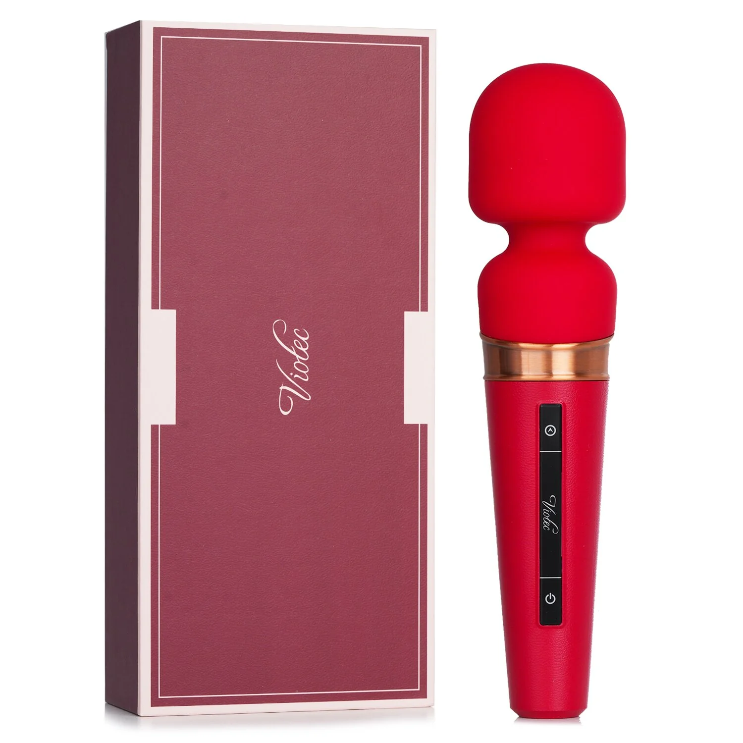 VIOTEC Titan Wand Vibrator - # Red  1pc