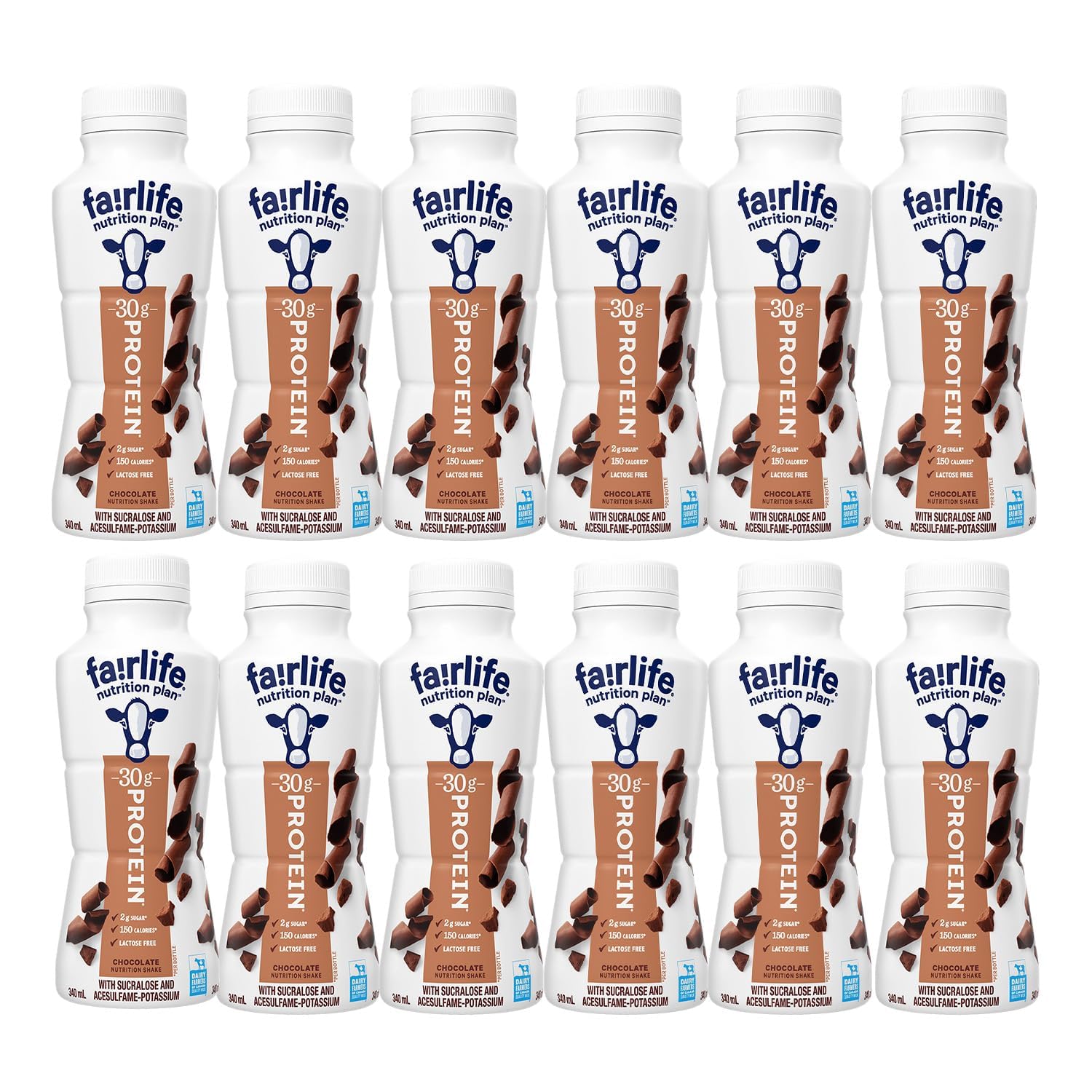 Fairlife Nutrition Plan High Protein Chocolate Shake, 12 PACK. Orry's Vital, 1.0 Fl Oz