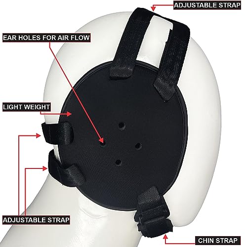 ROAR-INT BJJ Ear Guard New Easy to Adjust Design Wrestling Protective Headgear Wrestling Ear Guard MMA Jiu Jitsu (Tiger-Eagle)