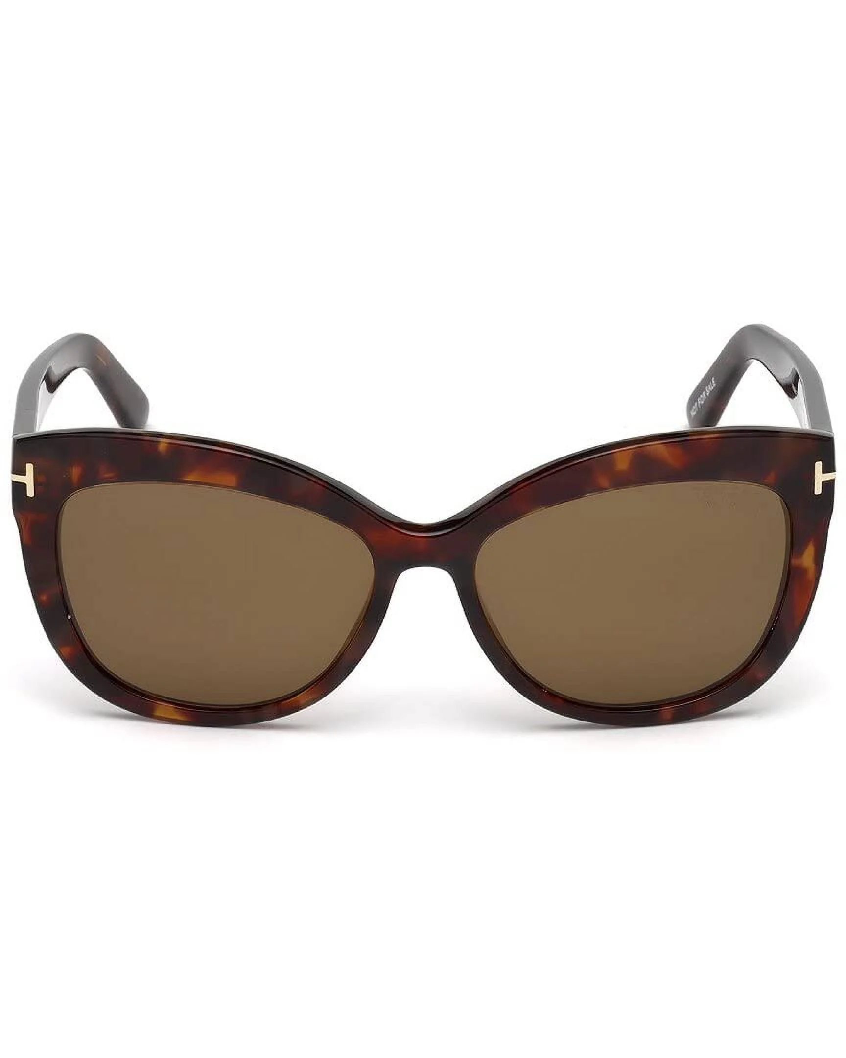 Tom Ford Alistair FT0524 54H Red Havana Brown Polarized 56 mm Women's Sunglasses