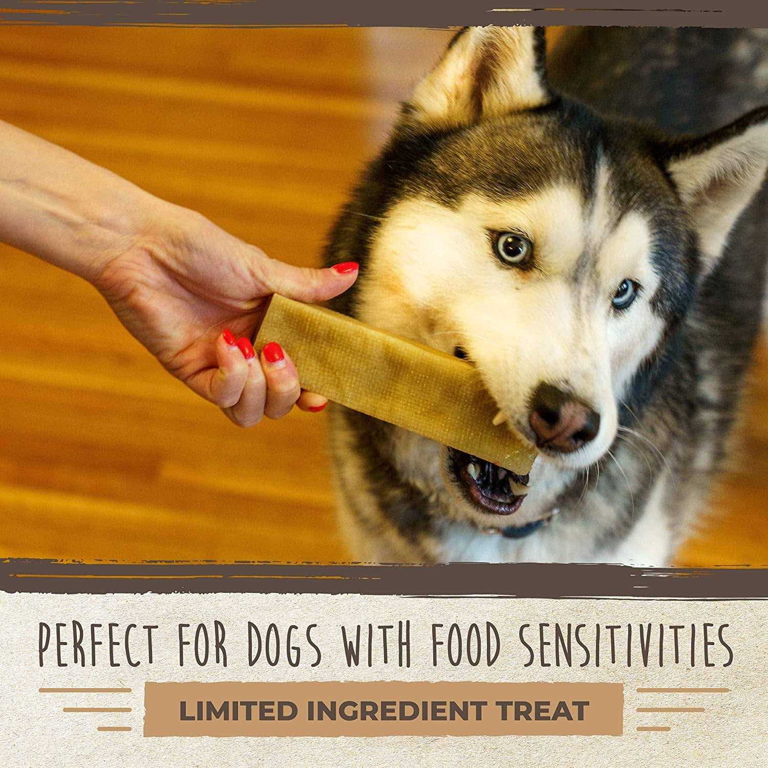 Mighty Paw Yak Cheese Chews for Dogs All-Natural Long Lasting Pet Treats Odorless and Great for Oral Health Limited-Ingredient - Pet Supplies online store