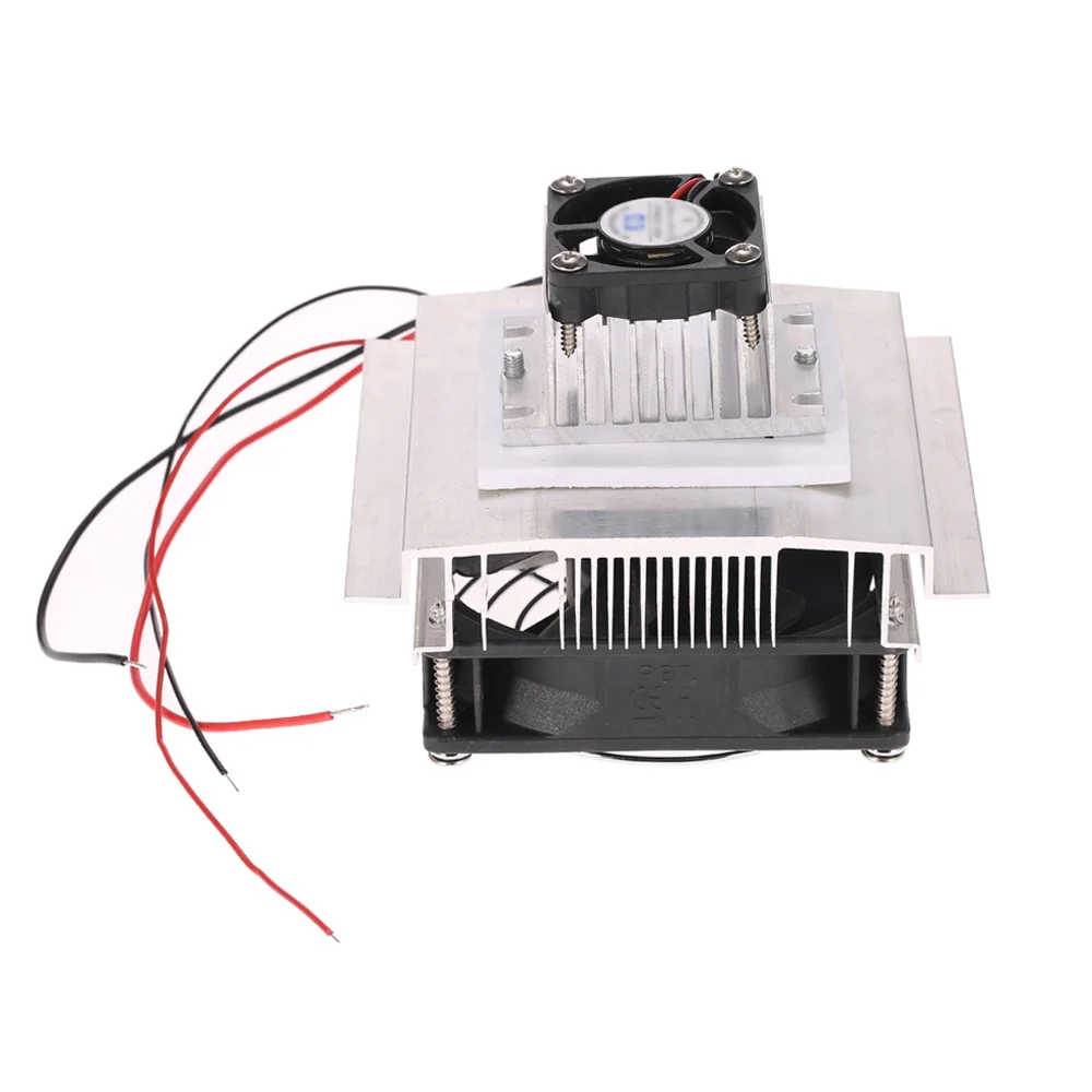 Dadypet DIY Radiator Kit,Cooler Conduction + Semiconductor Cooler Conduction Kit Semiconductor Cooler + Fan + Conduction + + Peltier Kit Semiconductor DIY Peltier Kit + + Fan Kit SIUKE DIY