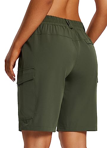 BALEAF Women's Hiking Long Shorts 10