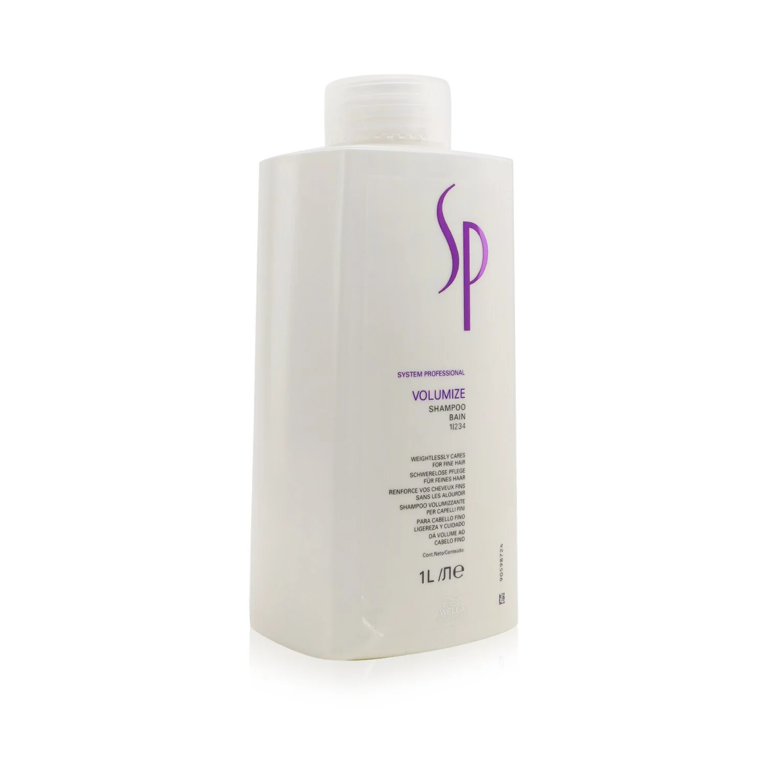 Wella SP Volumize Shampoo - For Fine Hair (Bottle Slightly Crushed)  1000ml/33.8oz